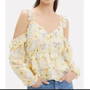 Intermix Grace Cold Shoulder Floral Top